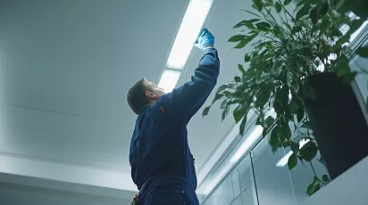 Εγκατάσταση φωτισμού LED